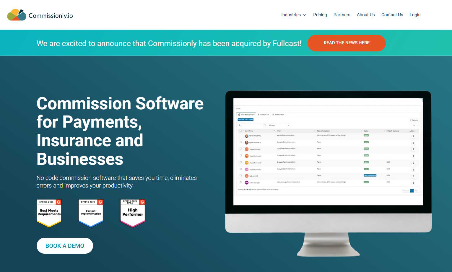 Commissionly Dashboard